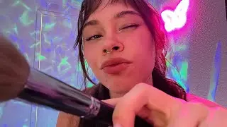 ASMR Doing Your Makeup | Fast & Aggressive