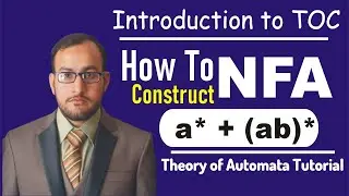 Design NFA a* + (ab)* asterisk // NFA example / NFA Designing // TOC in Urdu // Non Deterministic