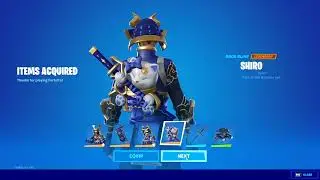 Buying The Bushido Bundle In Fortnite