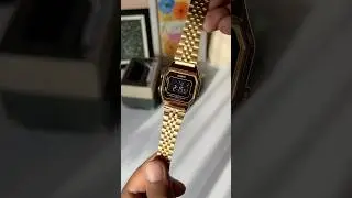 Casio Vintage Watch 💛 #unboxing #shorts #youtubeshorts #trending #viralvideo #viralshort