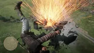 Hackers in Red Dead Online 2 on PC
