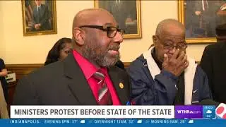 Martin University Alumni Protest Governor's Funding Cuts to State Budget