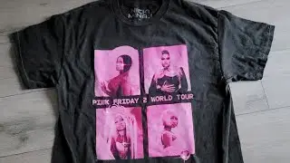 NICKI MINAJ - PINK FRIDAY 2 Tour T-Shirt / Merch Presentation UNBOXING #pinkfriday2tour #nickiminaj
