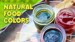 Homemade Natural Food Colors | Pink, Red, & Green Using Grapes, Beetroot, & Spinach |  Cake Color