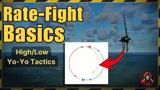 Rate Fight Basics: Low Yo-Yo and High Yo-Yo Tactics (La-7 vs Ki-84)