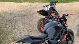 Sv 650/ Duke 390 Off Road Adventures #1