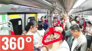 Hong Kong Metro MTR Best 360 VR videos China | Samsung Gear 360 VR Box