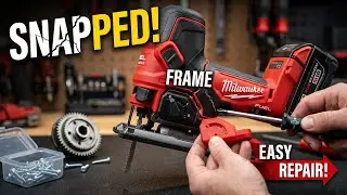 Milwaukee Fuel M12FJS Jigsaw Frame Replacement #diy #milwaukee #wera