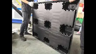 How to produce plastic hdpe 9 feet pallet?