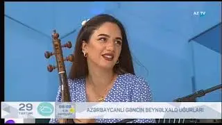 Beyləxalq müsabiqədə qalib gəlmiş gənc ifaçının canlı ifası - Aytən Rüstəmli