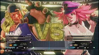 SFV Champion Edition 🔥 AnterdesFGC (ALEX) Vs 4KJammerz (POISON) 🔥 Online Match's 04-03-2023