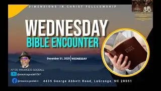 DICF Bible Encounter