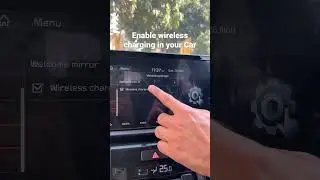 Enable Wireless charging in your car #kia #shorts #shortsvideo #short #shortvideo #cars