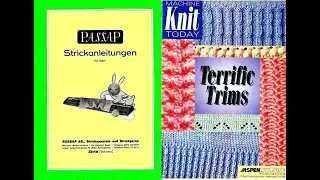 Passap KZ 3001+ Machine knit today operation manual + pattern book for english