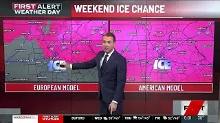 FIRST ALERT WEATHER: Latest on ice chances for metro Atlanta this weekend