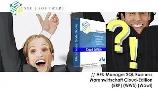 AFS-Manager SQL Business Cloud Edition (ERP) (WWS) (Wawi)