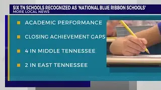 Six TN schools recognized as National Blue Ribbon Schools