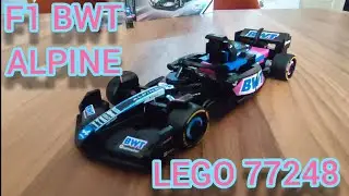 Formula 1 Lego Speed Champions  77248 BWT Alpine Renault A524  F1 Team Car