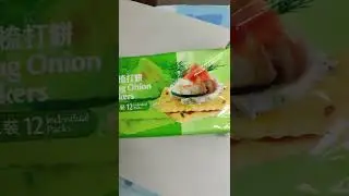Spring Onion Crackers #asmrsounds  #crackwts #satisfyingsounds  #shorts