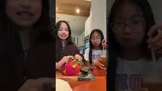 My bestie&rsquo;s FIRST time eating dragon fruit 