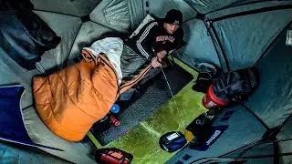 Insulated Tent Ice Camping Catch And Cook