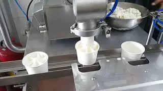 Manual Icecream Filling Machine (Homemade_Auto Load Cups)