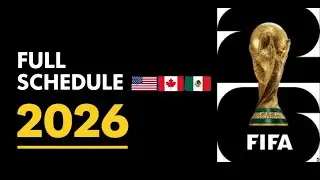 FIFA World Cup 2026 Full Schedule  All Matches, Dates & Venues