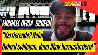 Wie die K&auml;fig-Karriere von MMA Fighter Michael Deiga-Scheck trotz Knieverletzung weitergeht!
