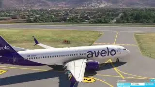 AVELOS B737-800 FULL FLY FROM SANTA MARTA TO PALONEGRO,COLOMBIA