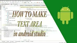 How To Make TextArea in Android Studio || Tutorial Indonesia 2019