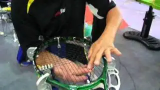 Polyfibre Black Venom Rough - Stringing test by Sam Chan, a 17 times Grand Slam Stringer. Part 2.