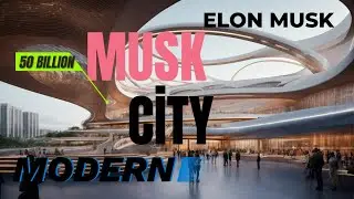MUSK CİTY : ELON MUSKIN'S 50 BILLION DOLLAR PROJECT