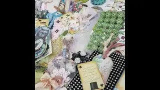 Alice in Wonderland Boho Tags and Envelopes Swap NSK&Friends