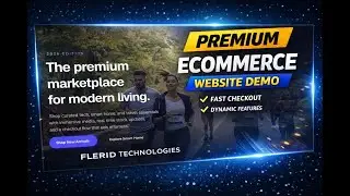 Premium Ecommerce Website Demo 2026 | Flerid Technologies