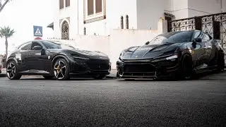 Ferrari Purosangue Keyvany Sky Edition🌌980HP👹🇲🇦 in Tangier 🩵