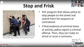 Describing Categorical Data - Stop and Frisk
