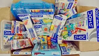 Latest doms stationery items - brush pens, art apps nxt, drawing pencils, colour pencils, wax crayon