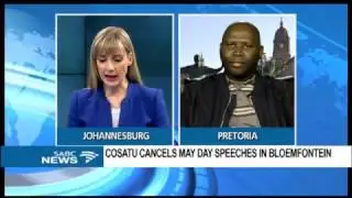 Prof. Somadoda Fikeni on May Day rallies and political factions