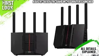 ASUS RT-BE92U Tri-Band Wi-Fi 7 Router Launched with USB Tethering Support - Explained All Details