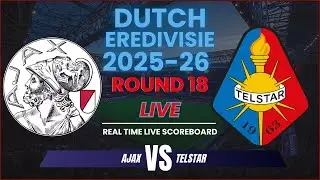 Ajax vs Telstar Live Scores | 2025-26 Eredivisie Round 18