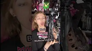 Вирусный инопланетянин Скуллектор &mdash; ЛУЧШАЯ кукла Monster High НА СВЕТЕ?! #ксеноморф