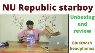 NU Republic starboy | Bluetooth headphones | unboxing and review Tamil