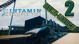 Realistic Intamin Multi-Launch Coaster | Part 2 | Planet Coaster