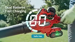 SNJORT Cordless Leaf Blower Review | Lightweight but Overhyped? #GadgetReview#YardTools#Shorts