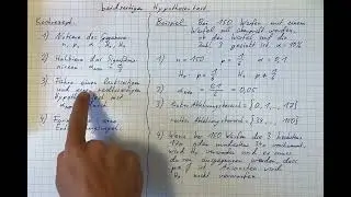 Beidseitiger Hypothesentest & Entscheidungsregel - Erklärung, Kochrezept und Beispiel