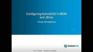 How to configure ActiveVOS for MDM 10.x
