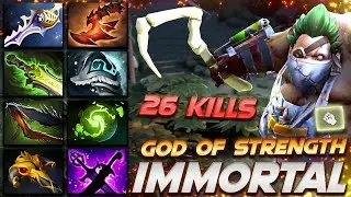 Pudge Immortal Strength God - Dota 2 Pro Gameplay [Watch & Learn]