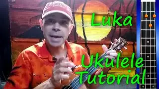 Luka - ukulele tutorial with animated tabs!