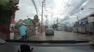 Driving in the morning with drizzle | ASMR Driving in rain EP.17