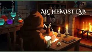 The Alchemist&rsquo;s Secret Lab 🧪 | Cozy Fantasy Ambient for Reading & Focus